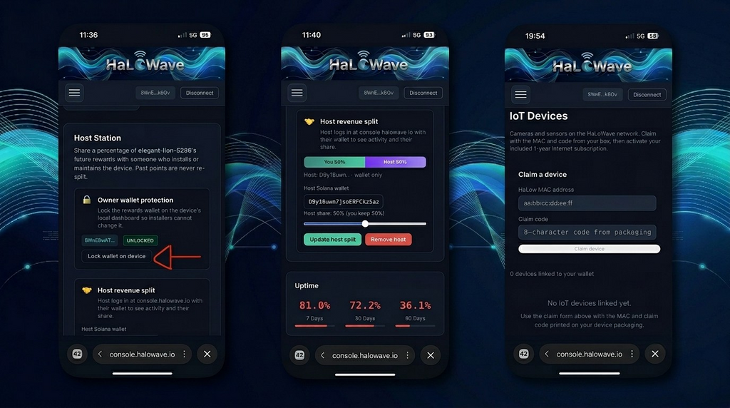 Bundle 1 HaLoWave Miner + 2 WiFi Router - 4th Founder Sale