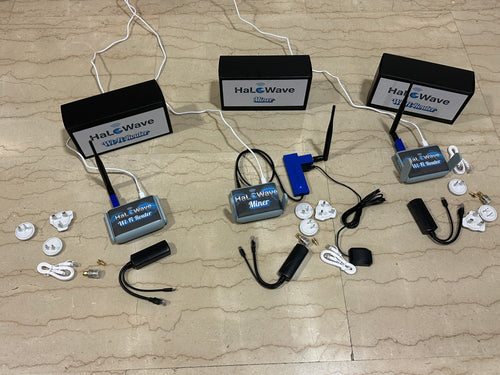 Bundle 1 HaLoWave Miner + 2 WiFi Router - 4th Founder Sale