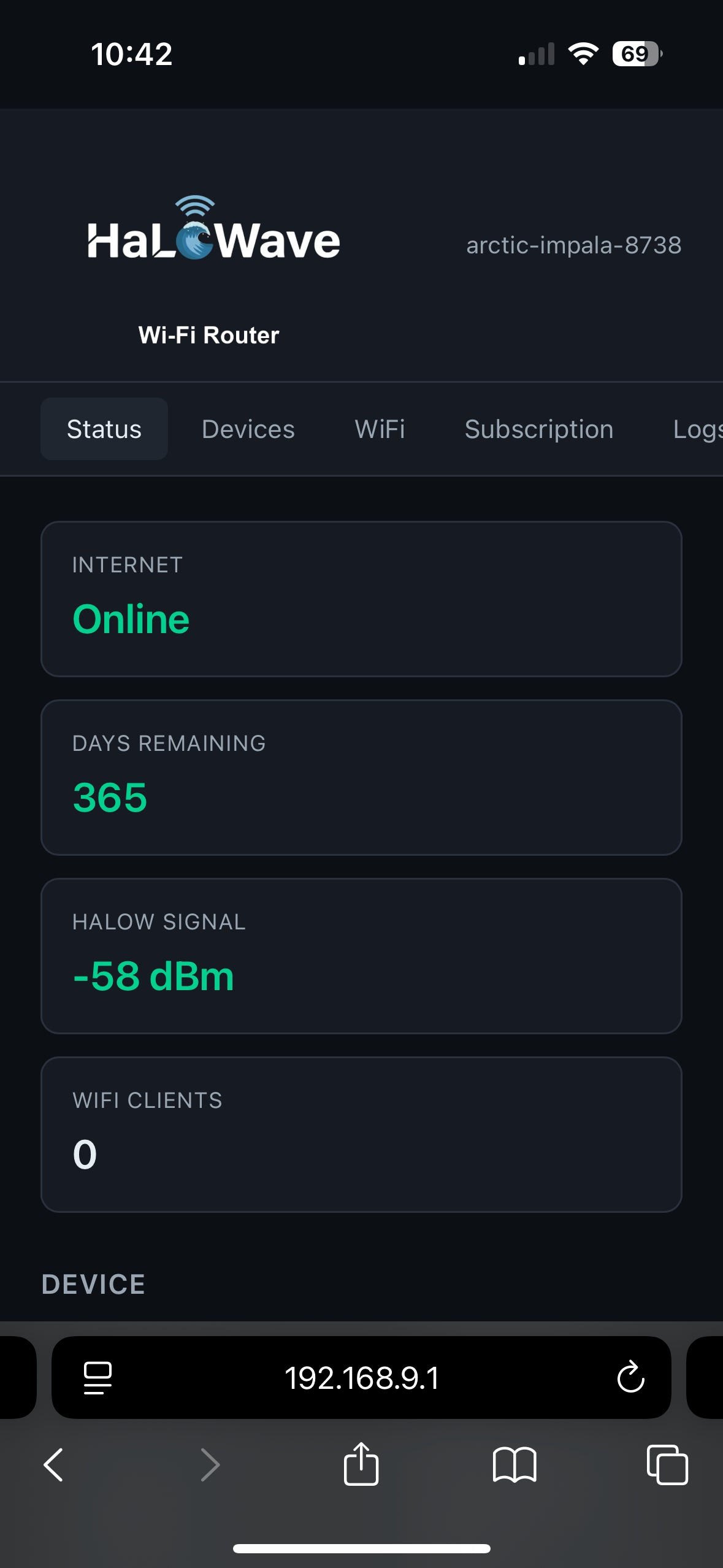 HaLoWave WiFi Router - 4th Founder Sale