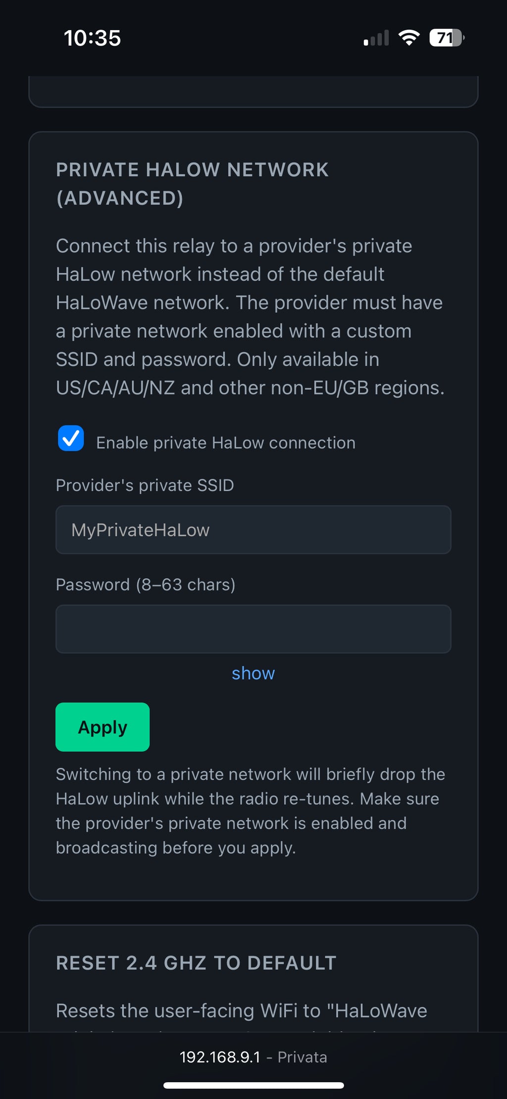 HaLoWave WiFi Router - 4th Founder Sale