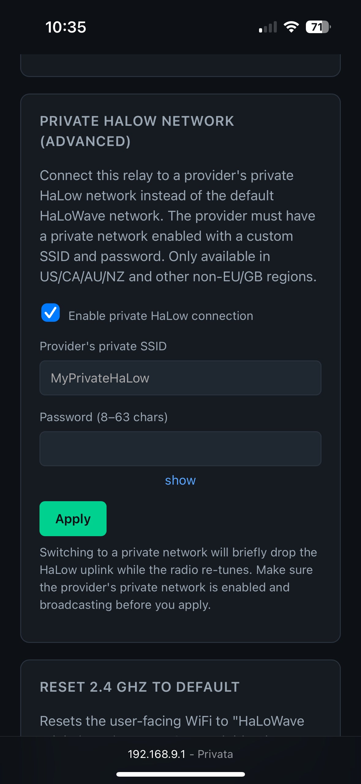 HaLoWave WiFi Router - 4th Founder Sale