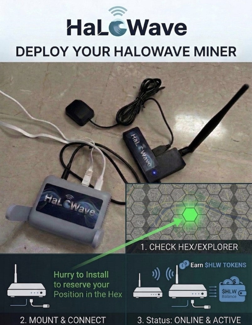 Bundle 3 HaLoWave Miner - 4th Founder Sale